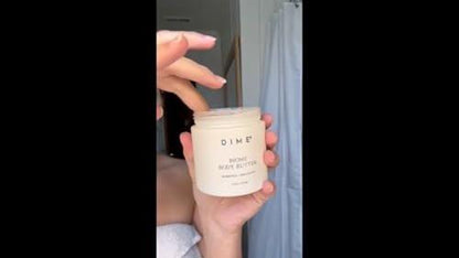 DIME Beauty Biome Body Butter – 5 Unzen, pflegende Hautbutter für gesunde Mikrobiom-Pflege