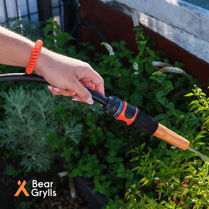 Bear Grylls Mücken-Abwehrarmbänder für Erwachsene & Kinder – Natürliche DEET-freie Bänder, einzeln verpackt, 10er-Pack