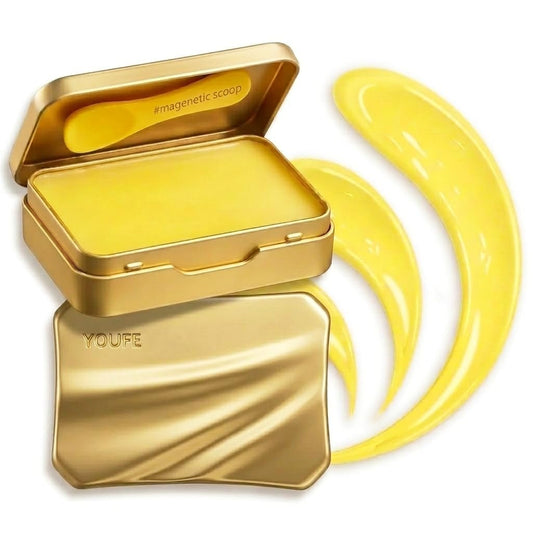 YOUFE Vitamin E Reinigungsbalsam (90 ml) – Entfernt wasserfestes Make-up & SPF, feuchtigkeitsspendend, kein Double Cleansing nötig, koreanischer Ölbalsam, vegan, reisefreundliche Dose mit Magnetspatel, für alle Hauttypen