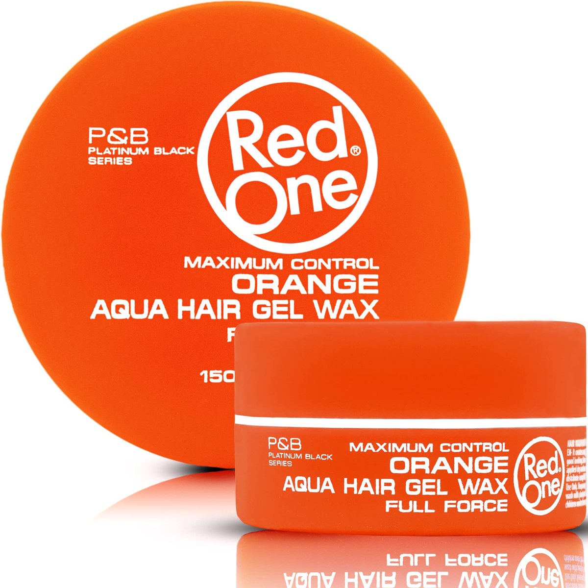 Redone Haarstylingwachs Orange 150ml | Ultra-Hold Gel-Wachs für Männer & Frauen | Melonenduft | Hoher Glanz, nicht klebriges Edge Control Wax | Lang anhaltendes professionelles Haarstylingwachs mit maximaler Kontrolle