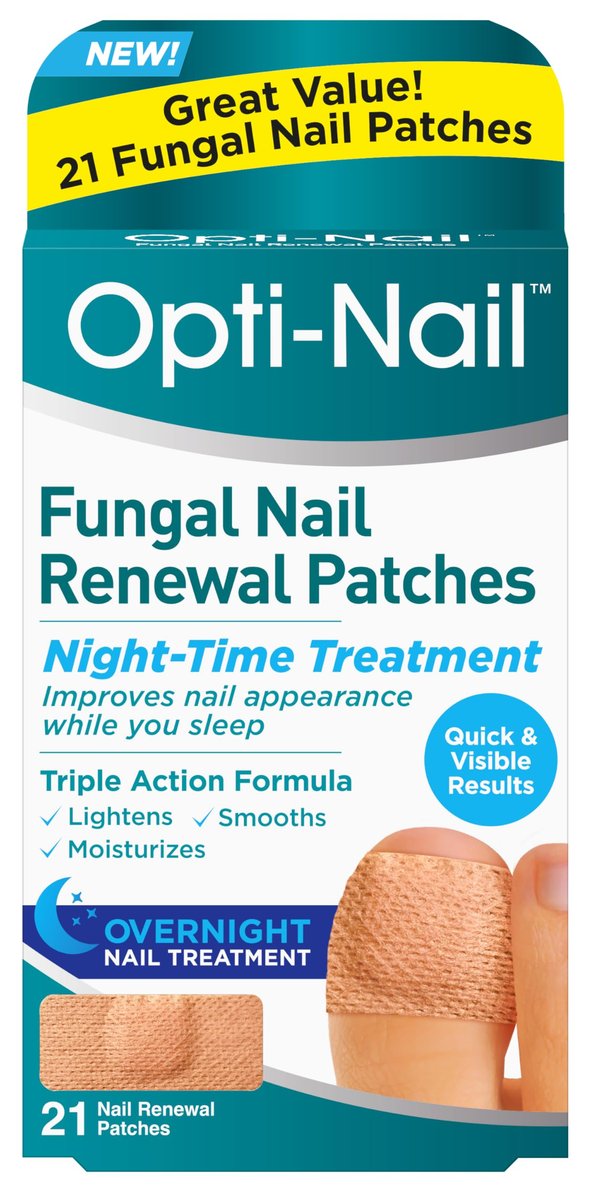Opti-Nail Renewal Patches – 21 Nagelpflaster für die Nachtpflege zur Verbesserung des Nagelbilds im Schlaf