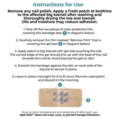 Opti-Nail Renewal Patches – 21 Nagelpflaster für die Nachtpflege zur Verbesserung des Nagelbilds im Schlaf