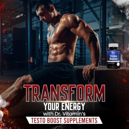 Testosteron-Booster für Männer – Tongkat Ali, Energie, Ausdauer & Libido-Unterstützung – Bockshornklee, Tribulus, Fenugreek, Maca – Muskelkraft & Ausdauer – Non-GMO – 30 Kapseln, 1 Monatsvorrat