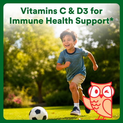 SmartyPants Kinder Multivitamin & Ballaststoff-Gummis mit Präbiotikum zur Unterstützung der Verdauung, Vitamin D3, C, B12, B6, A, Zink, Biotin, Folsäure, drei Fruchtgeschmacksrichtungen, 90 Stück (30-Tage-Vorrat)