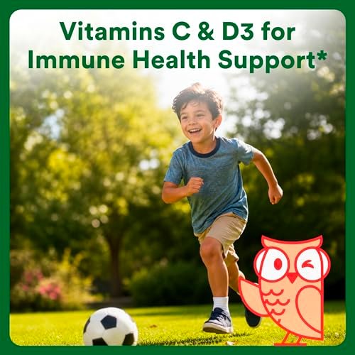 SmartyPants Kinder Multivitamin & Ballaststoff-Gummis mit Präbiotikum zur Unterstützung der Verdauung, Vitamin D3, C, B12, B6, A, Zink, Biotin, Folsäure, drei Fruchtgeschmacksrichtungen, 90 Stück (30-Tage-Vorrat)