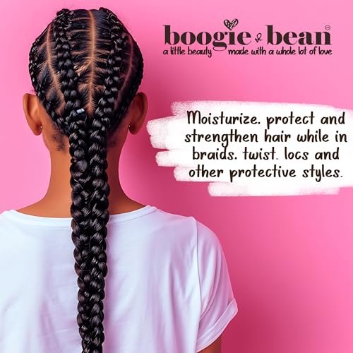 Boogie and Bean Good Hair Oil für Babys und Kinder – natürliche Haarpflege für schwarze Babys, Kleinkinder und Kinder, Feuchtigkeitsspray für Haare, Zöpfe und Twists