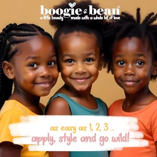 Boogie and Bean Good Hair Oil für Babys und Kinder – natürliche Haarpflege für schwarze Babys, Kleinkinder und Kinder, Feuchtigkeitsspray für Haare, Zöpfe und Twists