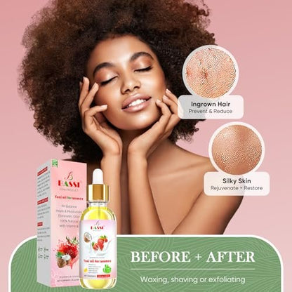 Feminine Wash, Yoni Oil & Yoni Seifen Set für Frauen – Yoni Waschung für vaginales pH-Gleichgewicht und Geruchsbeseitigung – 30 ml feuchtigkeitsspendendes Yoni-Öl, 150 ml Duschgel & 100 g Seifenstück