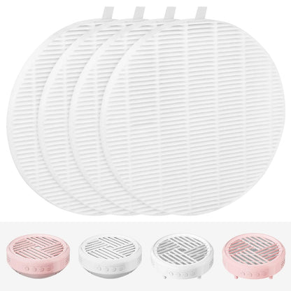 KTNAid 4er-Pack Ersatzfilter kompatibel mit MelodySusie HPro/SProR Nagelstaubsauger – Wiederverwendbare Nachfüllfilter für Zuhause und Nagelstudios