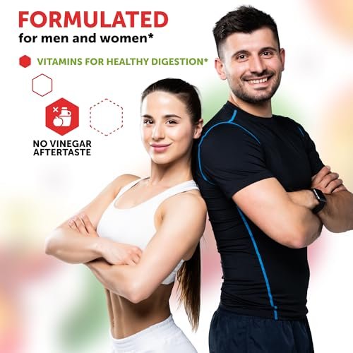 Keto ACV Gummies Fortgeschrittener Gewichtsverlust - ACV Keto Gummis für Gewichtsverlust für Frauen und Männer - Keto Gummies Supplement - Entgiftung & Reinigung, Verdauung - Apfelessig - Apfelgeschmack