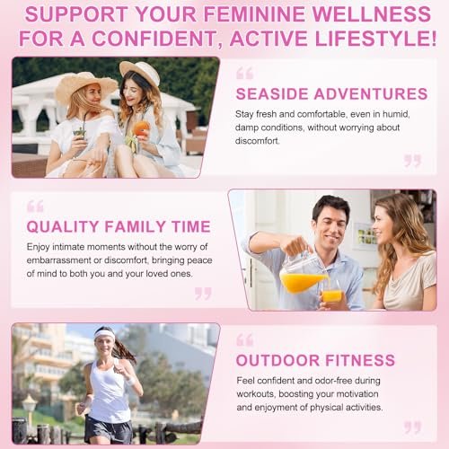 60 Stück Vital Vaginale Probiotika für Frauen – Himbeer-Gummis für pH-Balance und weibliche Intimgesundheit