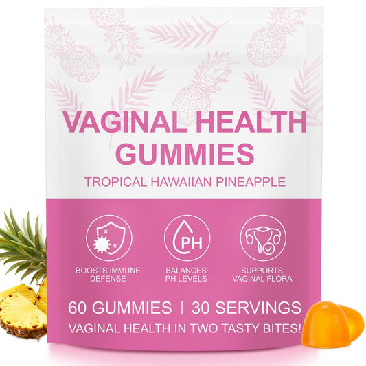 Premium Feminine Balance Gummies – Vital Vaginal Probiotika für Frauen, Probiotische Gummis für die pränatale & postnatale Zeit – Unterstützung für Verdauung, pH-Gleichgewicht, Darmgesundheit & Immunsystem