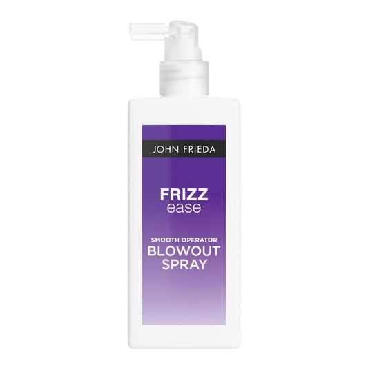 John Frieda Frizzease Smooth Operator Blowout Spray – Texturierendes Haarspray mit Hitzeschutz, 200 ml