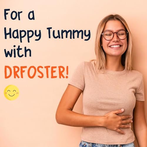 DRFOSTER Präbiotische Ballaststoffe Pulver ungesüßt - Löslicher Ballaststoff mit Akazienfaser & Inulin für die Verdauungsgesundheit | 5g pro Portion, 70 Portionen | Glutenfrei, zuckerfrei, vegan