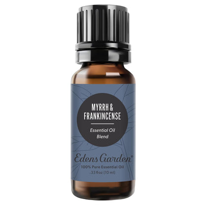 Edens Garden Myrrhe & Weihrauch Ätherisches Öl Blend – 100% rein, premium, unverdünnt, therapeutisch, für Haut und Gesicht, kindersicher, 10 ml (0,33 fl oz)