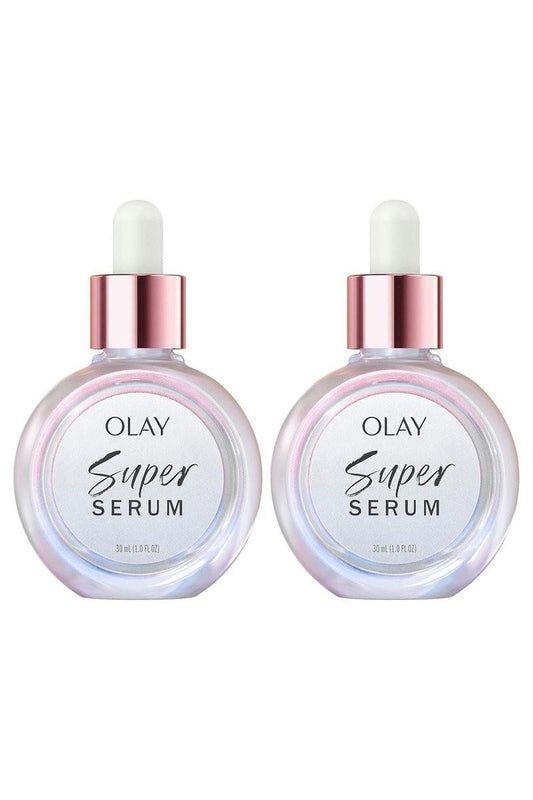Olay Super Serum Twin Pack – 2er-Pack mit 1 fl. oz. (je 30 ml) Anti-Aging Gesichtsserum