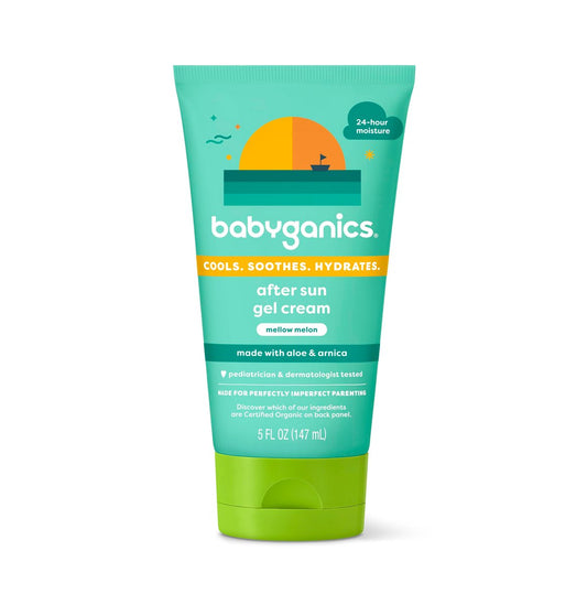 Babyganics After Sun Gel Creme, Mellow Melon, 148 ml