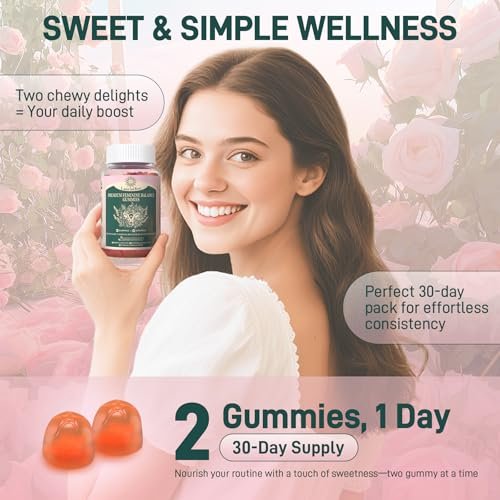 Premium Feminine Balance Gummies – Vaginal Probiotic für die pH-Balance und Gesundheit der Frau – Immununterstützung – Vegan, glutenfrei & halal – Hawaiianische Ananas – 60 Gummis – 30 Portionen