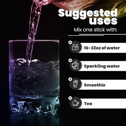 Zerospike No Sugar Electrolytes Powder Packets | Keto & Fasten Salze Getränkepulver | Schlüssel-Hydrations-Nährstoffe für gereinigtes Wasser | Clean, Geschmackspaket, Kalorienfrei | 15 Sticks