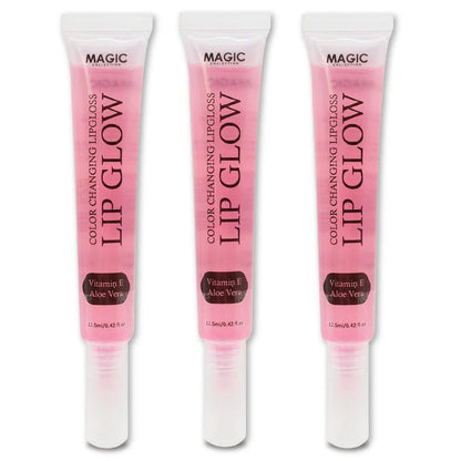 3er-Pack Bundle Farbwechselnder Lipgloss für gesunde, ultra-glänzende Lippen – Bringt Ihre natürliche Lippenfarbe zur Geltung