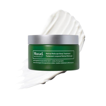 Murad Retinal ReSculpt Body Treatment – Feste, straffende & glättende Körpercreme mit retinal, Shea & Avocado-Extrakt gegen Cellulite und Dehnungsstreifen – 148 ml