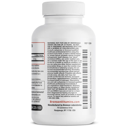 Bronson DHEA 25 mg Einmal täglich Formel, 100 Kapseln