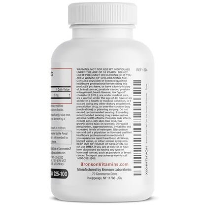 Bronson DHEA 25 mg Einmal täglich Formel, 100 Kapseln