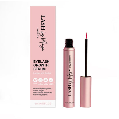 LASH by Maya LONDON Wimpernserum – Für dichtere, vollere natürliche Wimpern, tierversuchsfrei, hergestellt in den USA – 5 ml