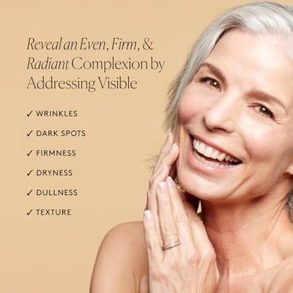 Naked & Thriving Wrinkle-Fighter Set – Renew Resurfacing Night Serum & Illuminate C+ Serum (2x30ml) – Anti-Aging Geschenkset mit Hyaluronsäure und Bakuchiol