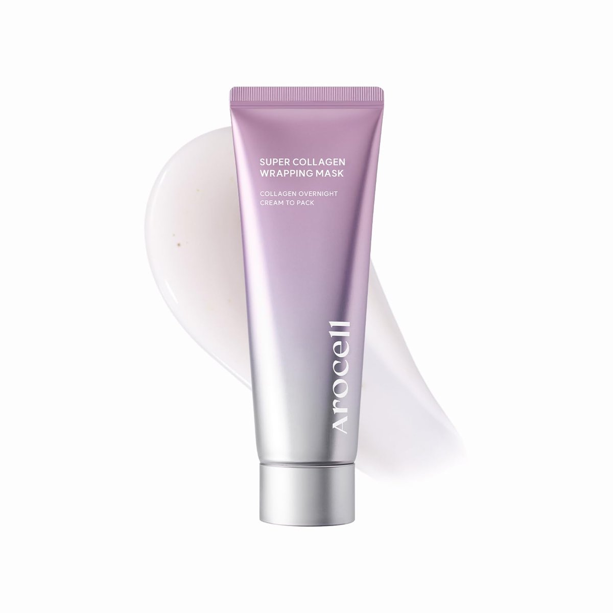 AROCELL Super Collagen Wrapping Facial Mask 80ml – Koreanische Peel-Off Gesichtsmaske mit Kollagen für Hydratation, Festigkeit und Elastizität