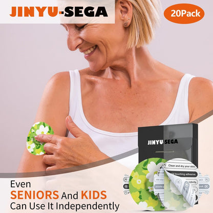 Sensor Covers für Libre 3 wasserdicht - 20 Stück Klebepflaster für Libre 3 mit Easy-Peel-Tablett vorgestanzter Rückseite, CGM-Sensorfolie für 10-14 Tage FreshFlow