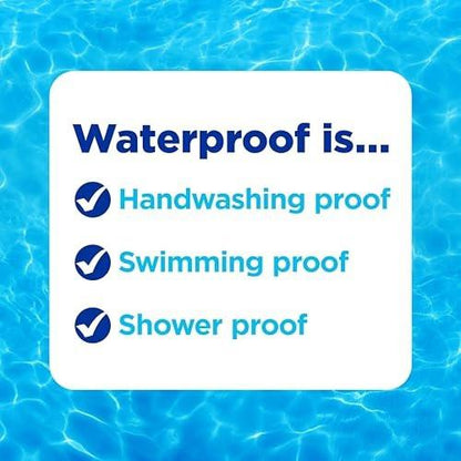 BAND-AID Brand Klare wasserdichte Spot-Pflasterquadrate, sterile wasserdichte Schutz- und Wundversorgung für kleine Schnitte und Schrammen, kleine Spot-Pflaster, Erste-Hilfe-Set unverzichtbar, alle eine Größe, 50 Stück