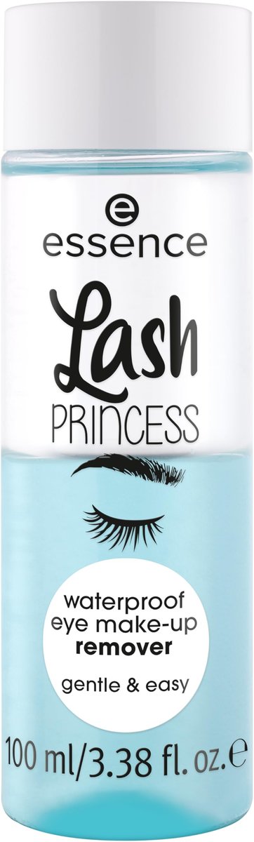 essence Lash Princess Waterproof Augen-Make-up-Entferner | Sanfte 2-Phasen-Formel | Vegan & Tierversuchsfrei