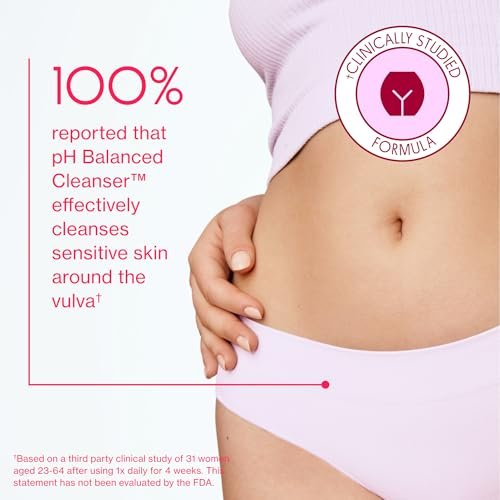 Love Wellness pH-Balancing Reinigungsmittel | Sanfte Intimwaschung für die tägliche Pflege | Ohne Duftstoffe, nicht reizend & pH-angepasst | Mit Aloe Vera & Ringelblume für empfindliche Haut | 295 ml