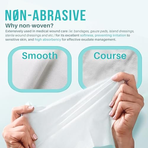 EVERLIT CARE Saline Wipes | 80 Stück sterile Feuchttücher für empfindliche Haut | Nase, Piercing-Pflege, Baby & Kinder | alkoholfrei mit Aloe Vera | 6" x 8" extra große Tücher