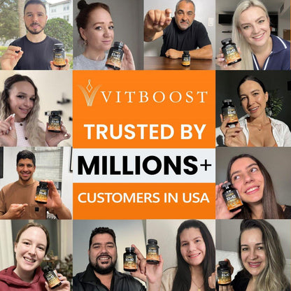 VITBOOST Vitamin D3 K2 Komplex - Leicht zu Schlucken - Vitamin D3 5000 IU (125 mcg) & K2 (MK-7) 90 mcg | Non-GMO | Glutenfrei | Hergestellt in den USA | 120 Kapseln