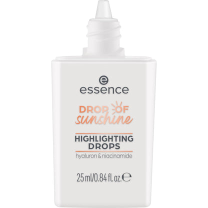 essence Drop of Sunshine Highlighter Drops – Leichter, aufbaubarer, feuchtigkeitsspendender gesunder Glow, Multi-Use-Formel, vegan & tierversuchsfrei