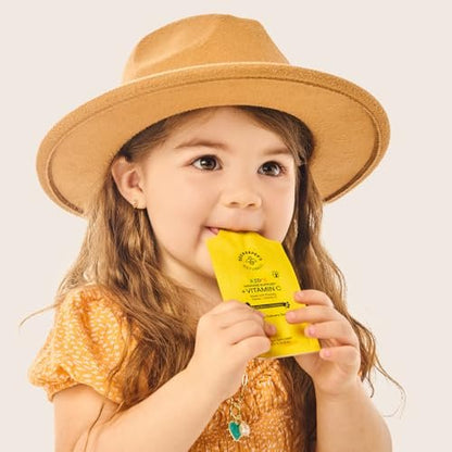 Beekeeper's Naturals Immunsystem Liposomales Vitamin C für Kinder – 500 mg Vitamin C, Holunder, Vitamin D, Propolis & Honig, Immununterstützung, gemischte Beeren, 12 Portionsbeutel