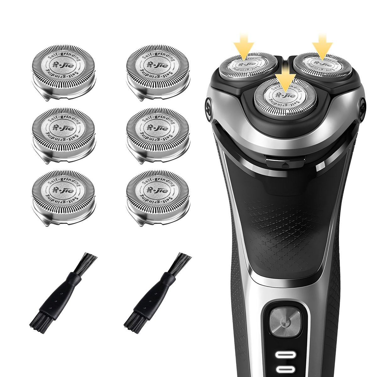 SH30 Ersatzköpfe für Philips Norelco Rasierer Serie 3000, 2000, 1000 und S1560 – Langlebige Klingen für Philips Norelco 3800, 3600, 2400 uvm.
