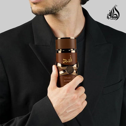 Lattafa Asad Bourbon Eau de Parfum für Unisex – 100 ml