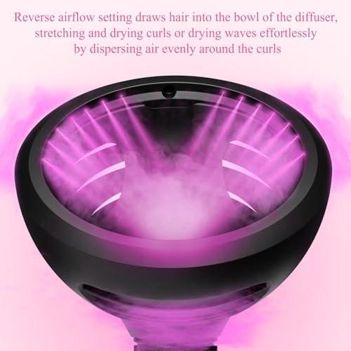 ZEPHBLOW Wave Curl Diffuser für Dyson Airwrap – Dome- und Diffuse-Modus für Locken und Wellen, Haardiffusor-Aufsatz kompatibel mit Airwrap Styler HS01/05/08