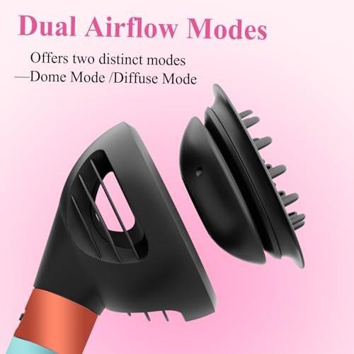 ZEPHBLOW Wave Curl Diffuser für Dyson Airwrap – Dome- und Diffuse-Modus für Locken und Wellen, Haardiffusor-Aufsatz kompatibel mit Airwrap Styler HS01/05/08