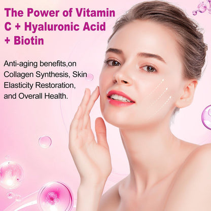 ZHPHK Multi-Kollagen-Peptide für Frauen 2000mg Hydrolysierte Kollagenpeptide Kapseln mit Typ I II III V X, Hyaluronsäure und Vitamin C für bessere Aufnahme – Unterstützt Haut, Haare, Nägel | 120 Kapseln