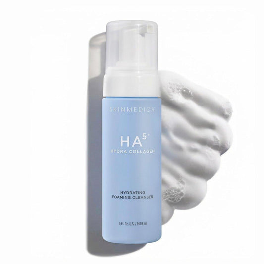 SkinMedica HA5 Hydra Collagen Hydratisierender Reinigungsschaum mit veganem Kollagen, 150 ml – Sanfte, tägliche Reinigung auf Aminosäurebasis für ein sauberes, nicht reizendes Hautgefühl