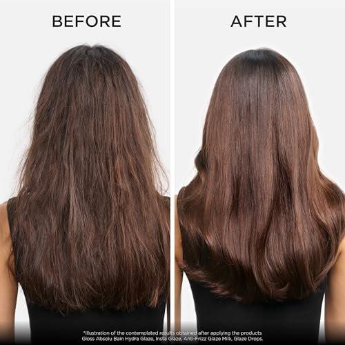 Kerastase Gloss Absolu Glaze Drops Anti-Frizz Haaröl – Glanz & Feuchtigkeit mit Hyaluronsäure & Glykolsäure für alle Haartypen