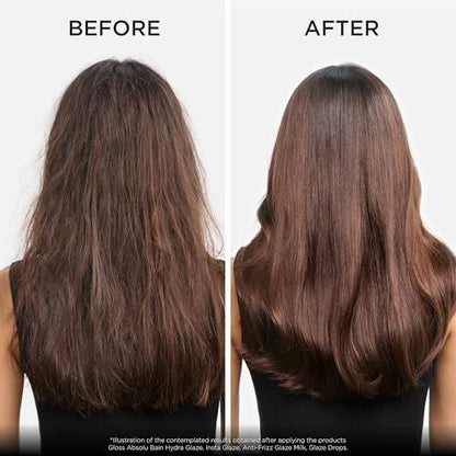 Kerastase Gloss Absolu Glaze Drops Anti-Frizz Haaröl – Glanz & Feuchtigkeit mit Hyaluronsäure & Glykolsäure für alle Haartypen