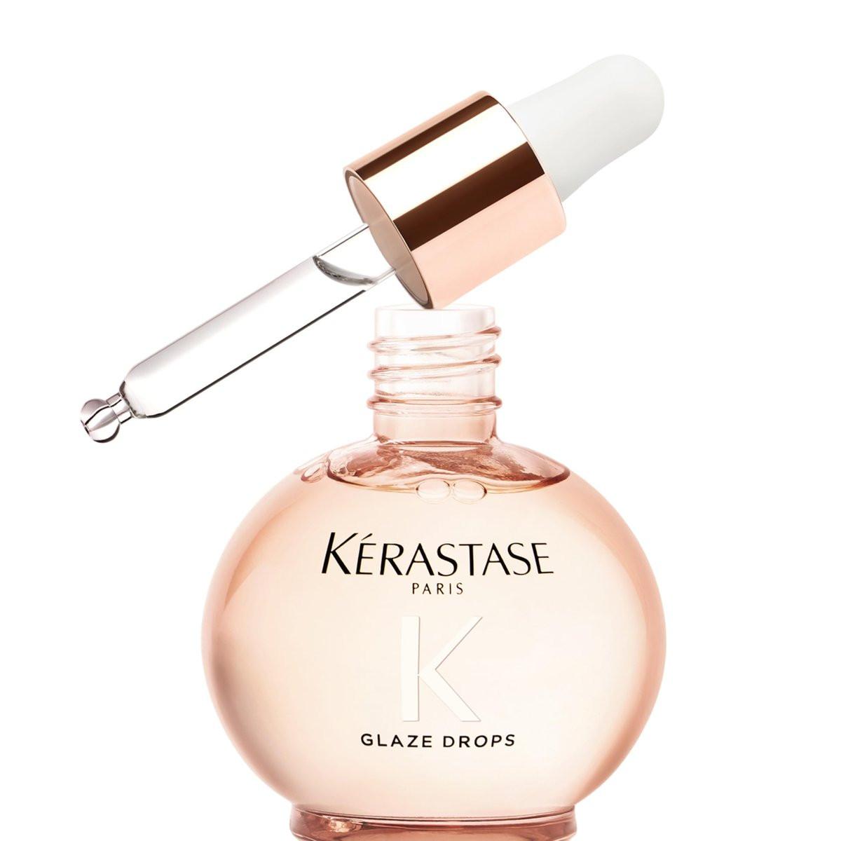 Kerastase Gloss Absolu Glaze Drops Anti-Frizz Haaröl – Glanz & Feuchtigkeit mit Hyaluronsäure & Glykolsäure für alle Haartypen
