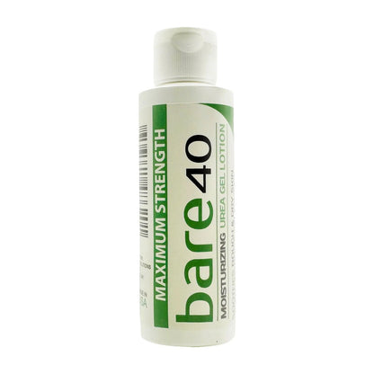 TXLSC LLC Professional Bare 40 Pro Lotion mit 40% Urea Creme für trockene, raue Haut – Feuchtigkeitsspendend & Peeling mit Teebaumöl, Aloe Vera und Jojoba-Perlen