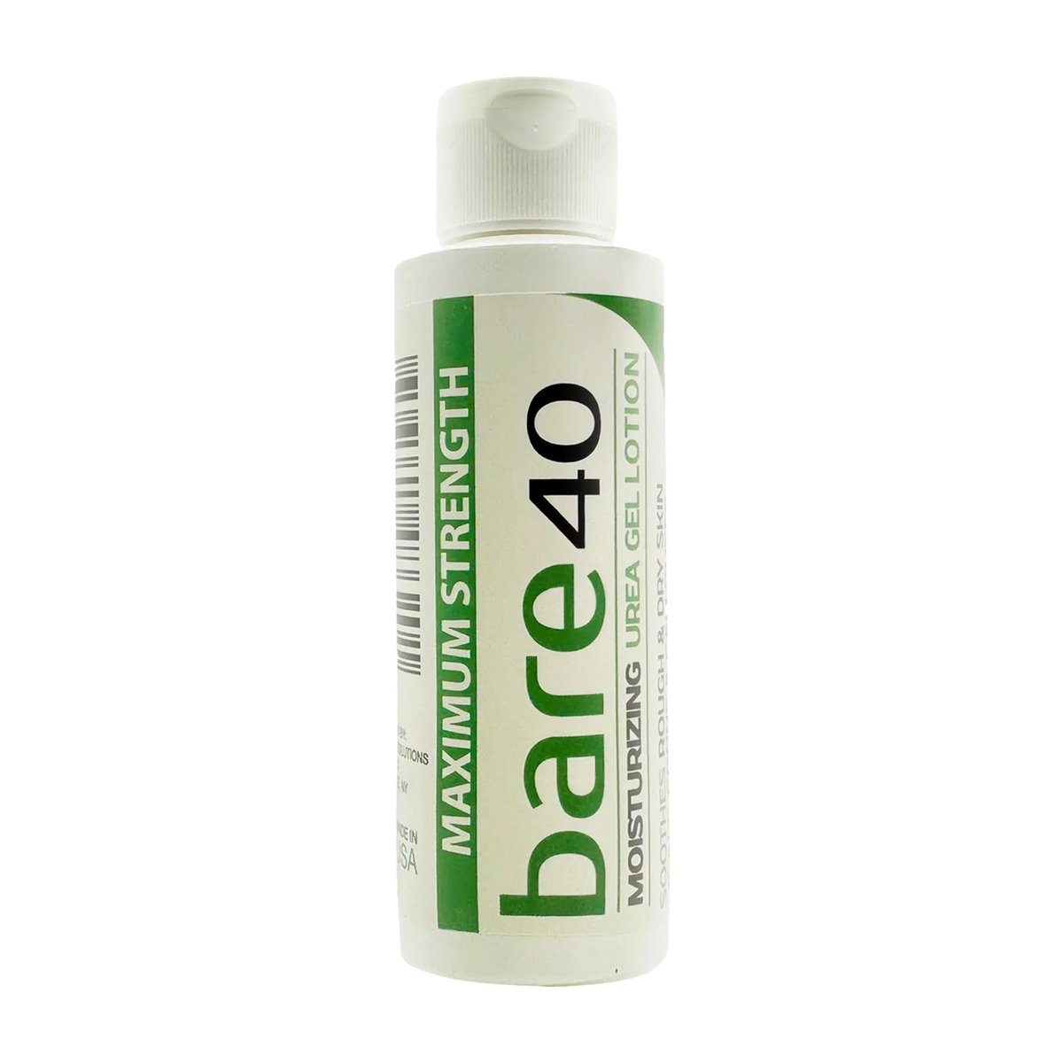 TXLSC LLC Professional Bare 40 Pro Lotion mit 40% Urea Creme für trockene, raue Haut – Feuchtigkeitsspendend & Peeling mit Teebaumöl, Aloe Vera und Jojoba-Perlen