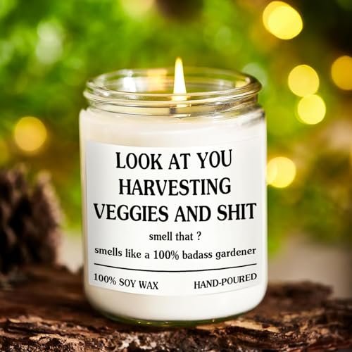 Garten Geschenke für Frauen - Einzigartiges Pflanzenliebhaber Geschenk, Muttertag, Lustiges Gartengeschenk, Entspannungskerze, Bestes Geschenk für Gärtner, Valentinstag Geschenk Coole Pflanzenmama, Lustiger Garten, Wachsende Kerze